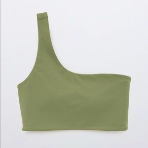 Offline by aerie goals one shoulder sports bra